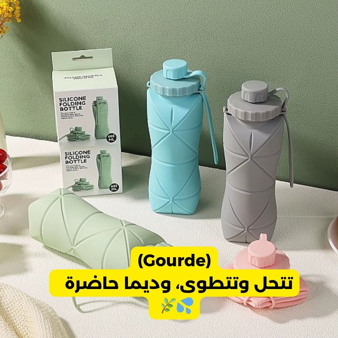 Gourde pliable